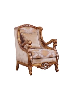 Buy Brown, Gold, Silver European Furniture Living Room 