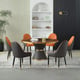 Thumbnail of Dining Room  Gold, Chocolate, Orange European Furniture image