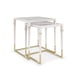 Thumbnail of Accent Tables  Gold, Pearl White Caracole image