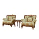 Thumbnail of Gold, Sand, Walnut European Furniture 40019-Set-4 Living Room interior