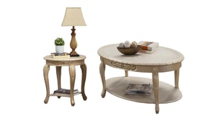 Accent Tables  Beige, Ivory, Cream Benneti image