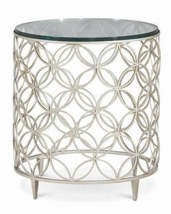 Accent Tables  Metallic, Clear Caracole image