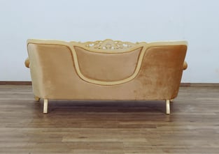 Buy Gold, Sand, Off-White European Furniture Living Room 