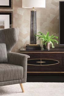 Accent Tables  Gold, Ebony Caracole photo