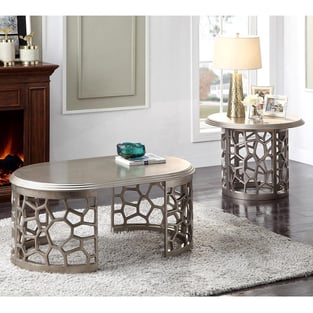 Accent Tables  Dark Gray, Steel Homey Design  image