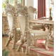 Pickle Frost/Antique Silver Dining Side Chair Set 2 Pcs Traditional Homey Design HD-7012 