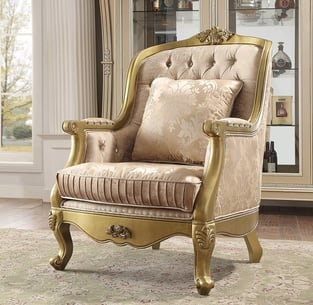 Buy Gold, Champagne Homey Design  Living Room 