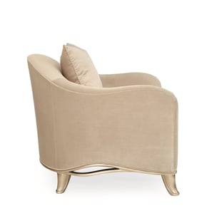 Beige, Gold Caracole SGU-416-033-A Living Room interior