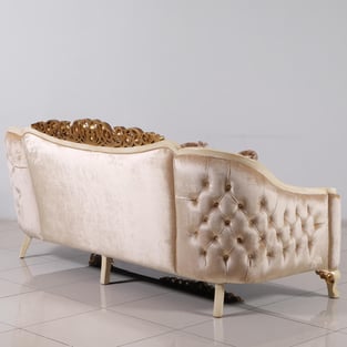 Buy Beige, Gold, Antique, Pearl European Furniture Living Room 