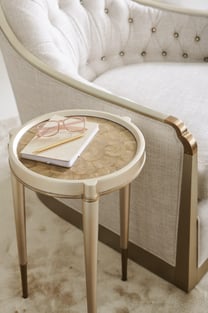 Gold, Metallic Caracole CLA-018-422 Accent Tables interior