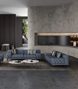 Living Room  Gray European Furniture image