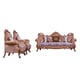 Luxury Black & Gold Wood Trim TIZIANO II Chair Set 2Pcs EUROPEAN FURNITURE Classic