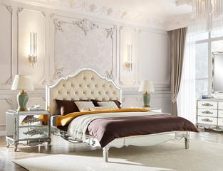 Bedroom  Cream, Antique Silver Homey Design  image