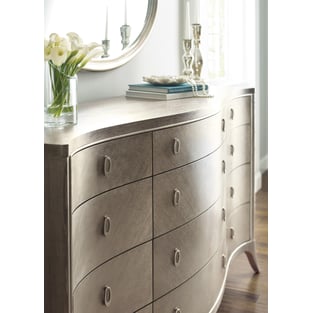 Buy Silver, Cream Caracole Bedroom 