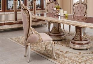 Buy Beige, Gold Homey Design  Dining Room 