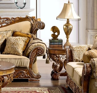 Gold, Sand Homey Design  HD-L369 Living Room interior