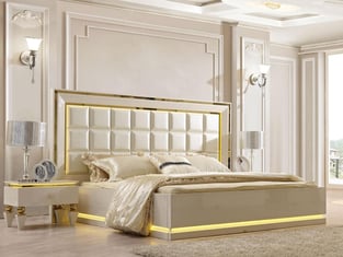 Bedroom  White, Ivory Homey Design  image