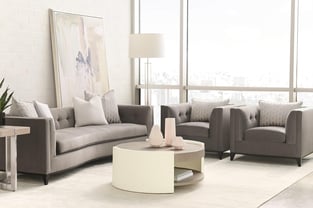 Living Room  Gray, Ebony Caracole image