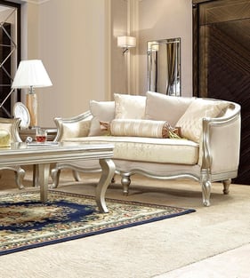 Order Silver, Metallic Homey Design  HD-700-Set-2 Living Room now