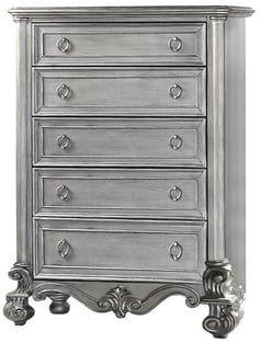 Order Silver, Gray Cosmos Furniture Adriana-Q-Set-6 Bedroom now