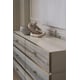 Polished Gray Sandstone Finish BEDROCK DRESSER by Caracole 