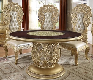 Dining Room  Gold Homey Design  image