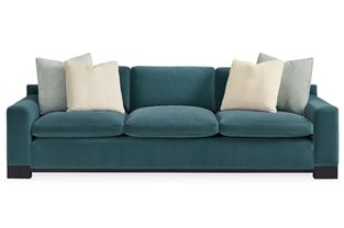 Blue-green Caracole M110-019-011-B-Set-2 Living Room interior