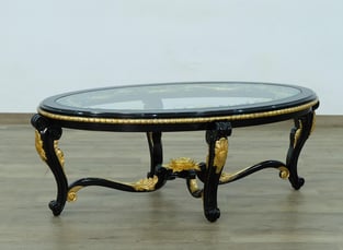 Beige, Gold, Antique, Black European Furniture 30019-CT  Accent Tables interior