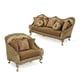 Thumbnail of Bronze, Antique Brass, Sienna, Coffee Benneti Benetti's-Maribella-Set-2 Living Room interior