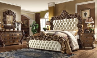 Buy Golden Brown Homey Design  Bedroom 