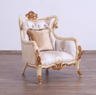 Order Gold, Antique, Pearl European Furniture 47072-Set-4 Living Room now