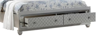 Silver Cosmos Furniture Shiney-K-Bed Bedroom interior