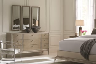 Bedroom  Beige, Silver Caracole image