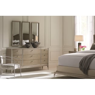 Bedroom  Beige, Silver Caracole image