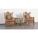 Thumbnail of Buy now Gold, Red European Furniture  31058-C-Set-2