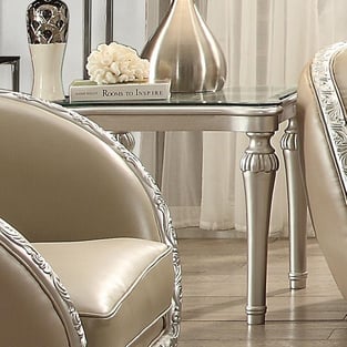 Buy Silver, Antique White Homey Design  Accent Tables 