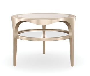 Champagne, Natural Caracole CLA-020-404-Set-2 Accent Tables interior