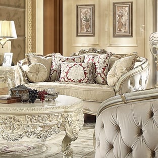 Living Room  Beige, Cream Homey Design  image