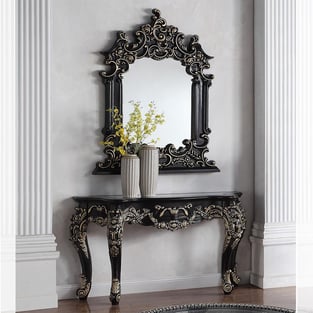 Accent Tables  Gold, Black Homey Design  image