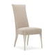 Soft Silver Paint Upholstered Dining Chair Set 2Pcs SOCIALLY ACCEPTABLE by Caracole 