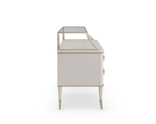 Gold, Cream Caracole CLA-021-061-Set-2 Bedroom interior