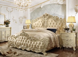 Bedroom  Beige, Cream Homey Design  photo