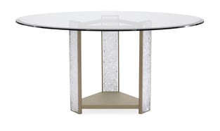 Buy Gold, Glass Caracole Dining Room 