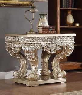 Buy Gold, Silver Homey Design  Accent Tables 