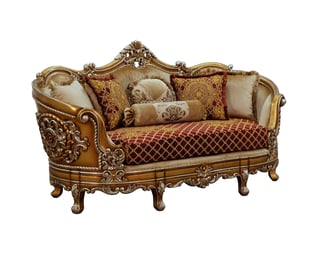 Living Room  Gold, Sand, Red European Furniture image