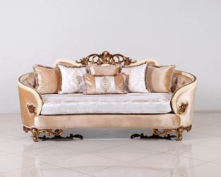 Buy Beige, Gold, Antique European Furniture Living Room 