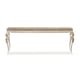  Moonlit Sand with Soft Silver Leaf Console Table SHE'S GOT LEGS by Caracole 