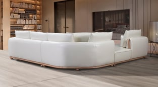 Buy Off-White European Furniture Living Room 