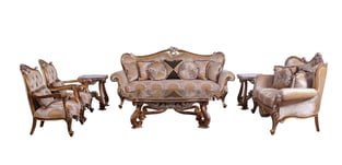 Buy Gold, Sand European Furniture Living Room 