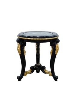 Living Room  Gold, Antique, Black European Furniture image